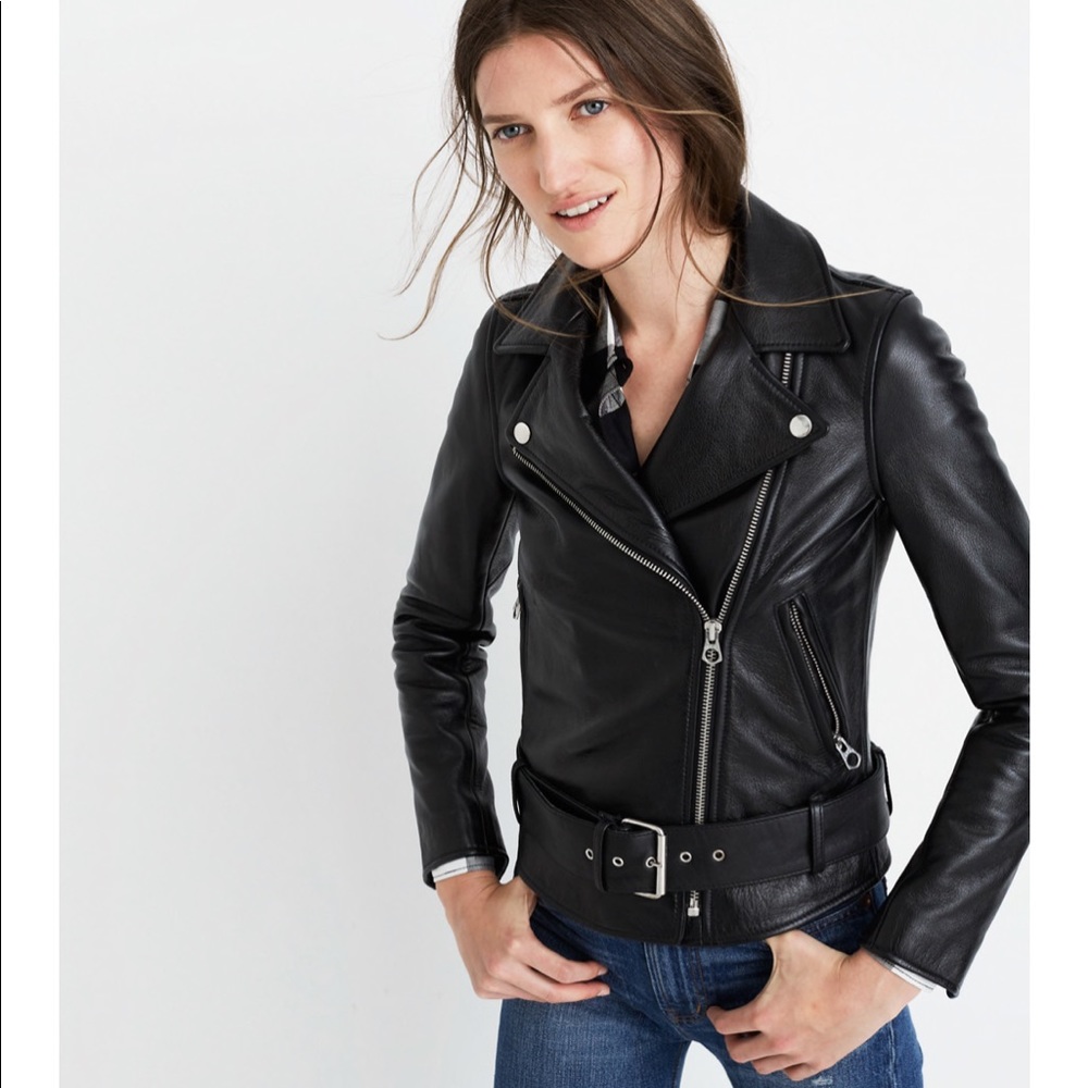 Madewell Leather Motorcycle Jacket